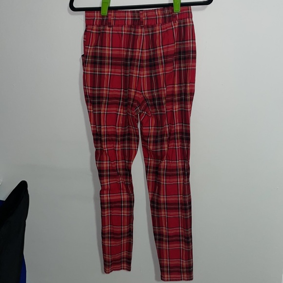 Urban Outfitters High Waist Plaid Pants - Picture 3 of 5